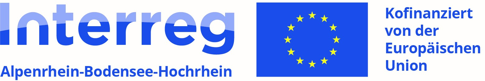 Interreg Alpenrhein-Bodensee-Hochrhein – kofinanziert von der Europäischen Union